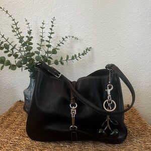 Y2K Coach Vintage Hamilton Hobo Clip